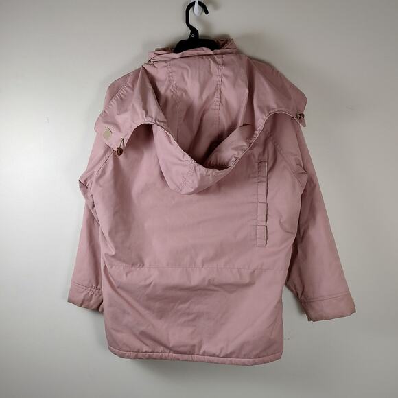 Vintage 90s Woolrich utility barn/chore gorpcore pink coat womens XL - Picture 3 of 9